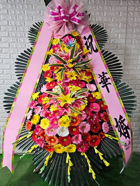 ICT밸리컨벤션 직장 동료들이 정성껏 준비한 축하화환